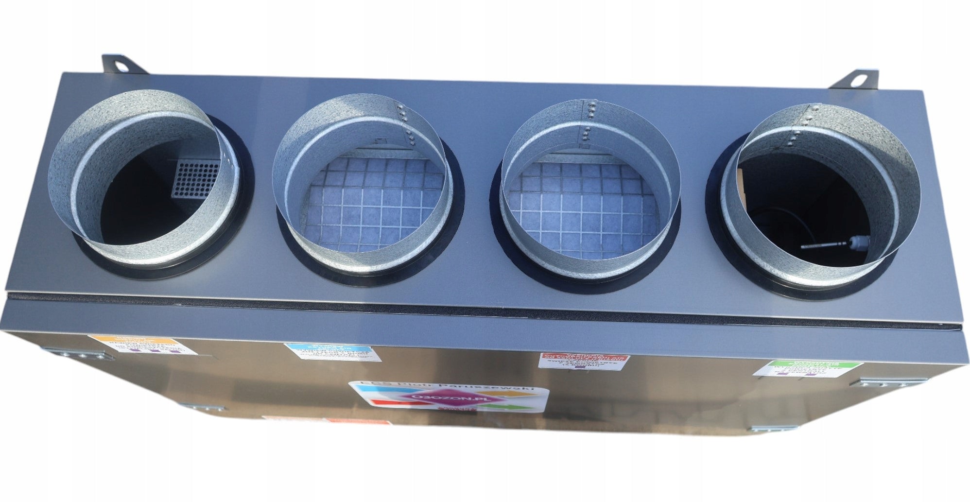 Recuperator Air Handling Unit 200m3/h upper Brand ECS
