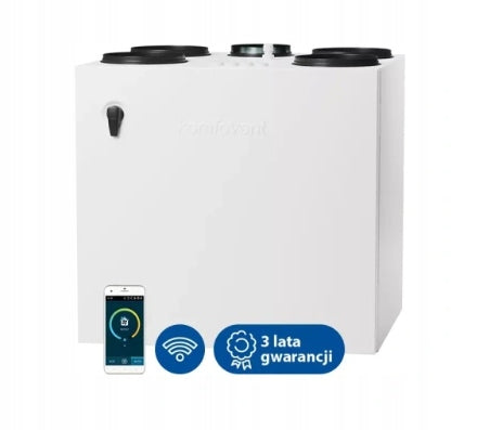 Recuperator Komfovent DOMEKT R 450 V C6M sorp.-ental. FULL MOUNT INCLUDED IN THE PRICE