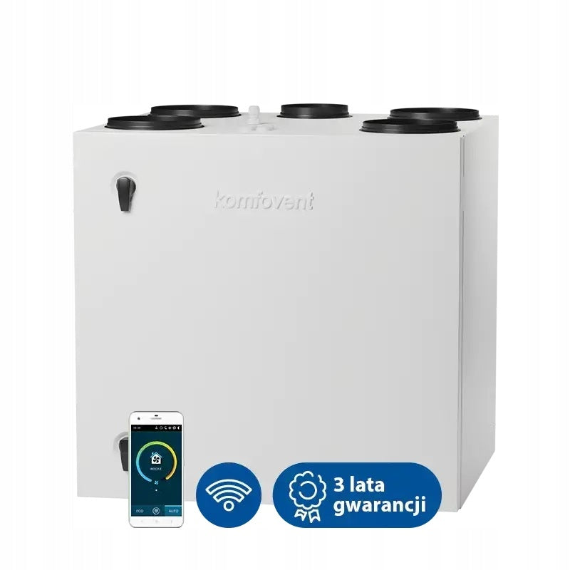 Recuperator Ventilation unit Komfovent DOMEKT-R-450-V-L1 Entalpia