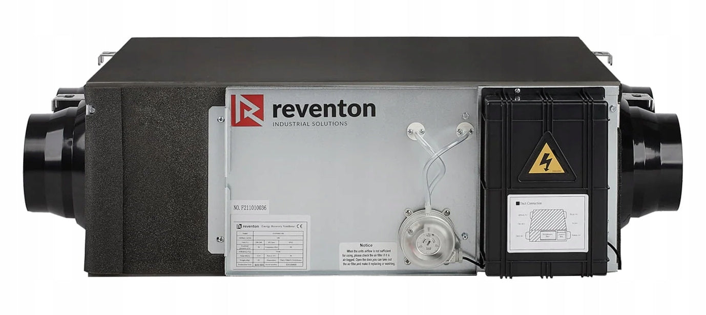 Recuperator ventilation unit 150 m3/h Reventon INSPIRO 150 + controller Brand Reventon