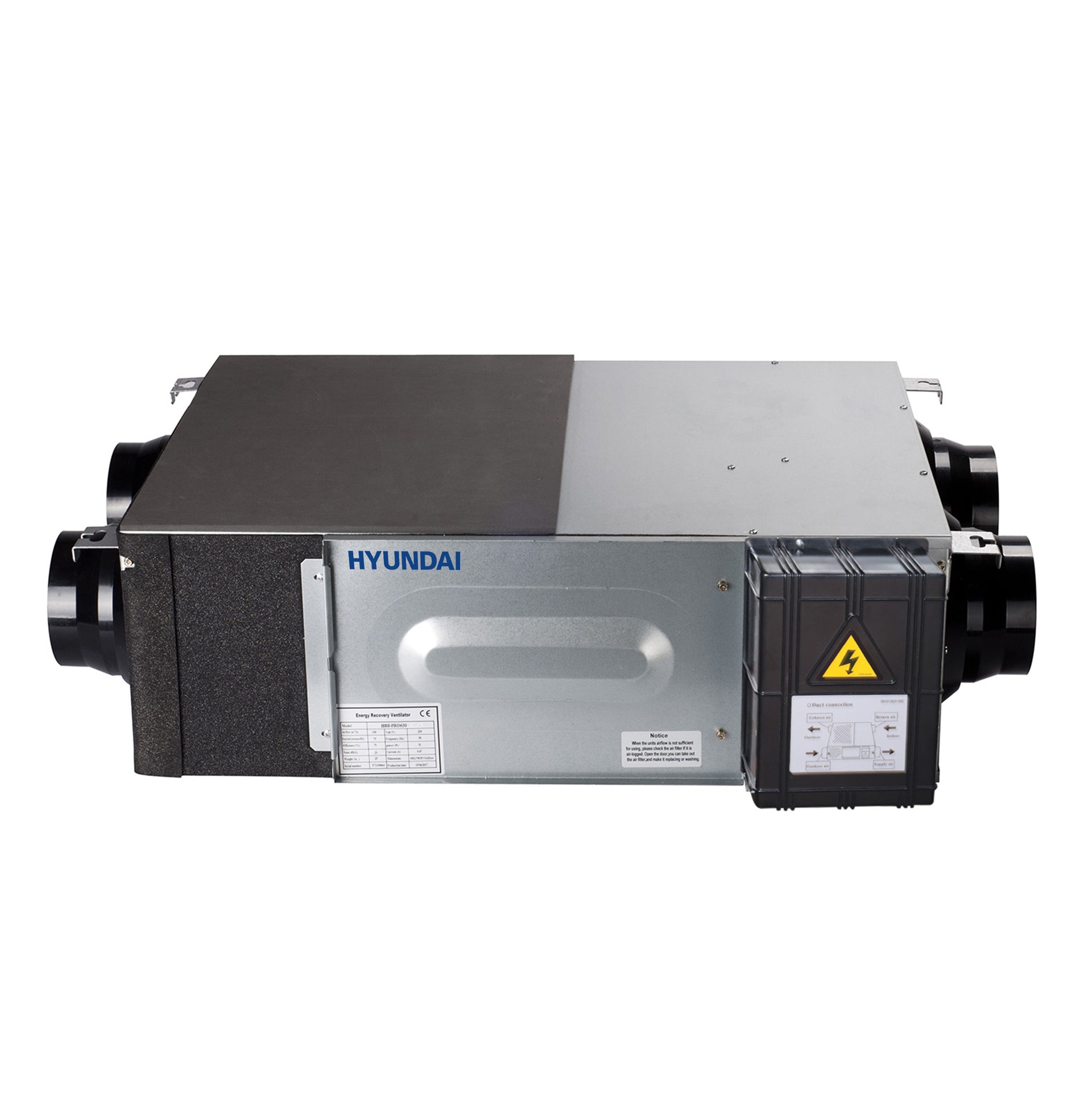 Recuperator ventilation unit Hyundai HRS-300 Energy efficiency class A
