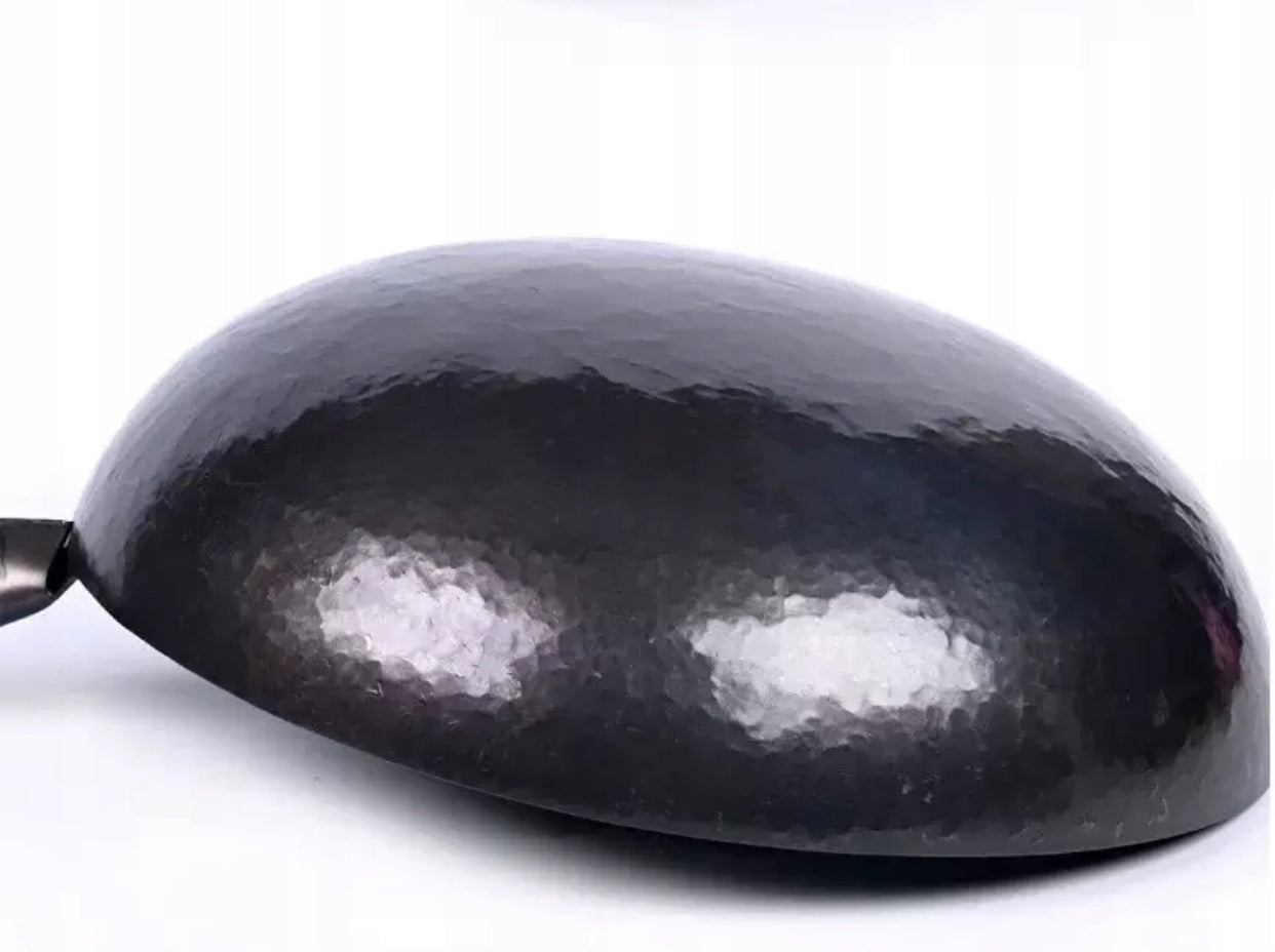 Ręcznie Kuty Wok Patelnia Chiński 30cm Jakosc AAA Brand no brand