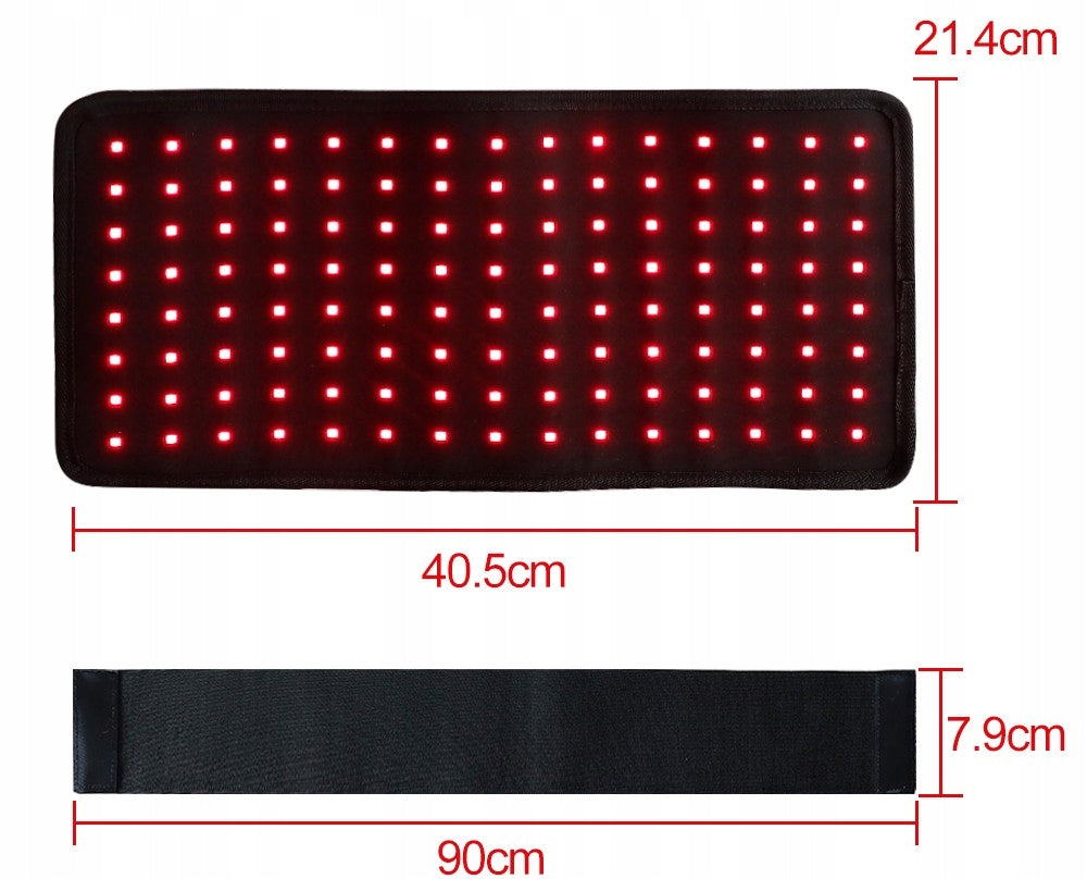 Red LED light therapy belt 660/850 nm 120 LEDs 20W 5 levels 6. Packaging status original
