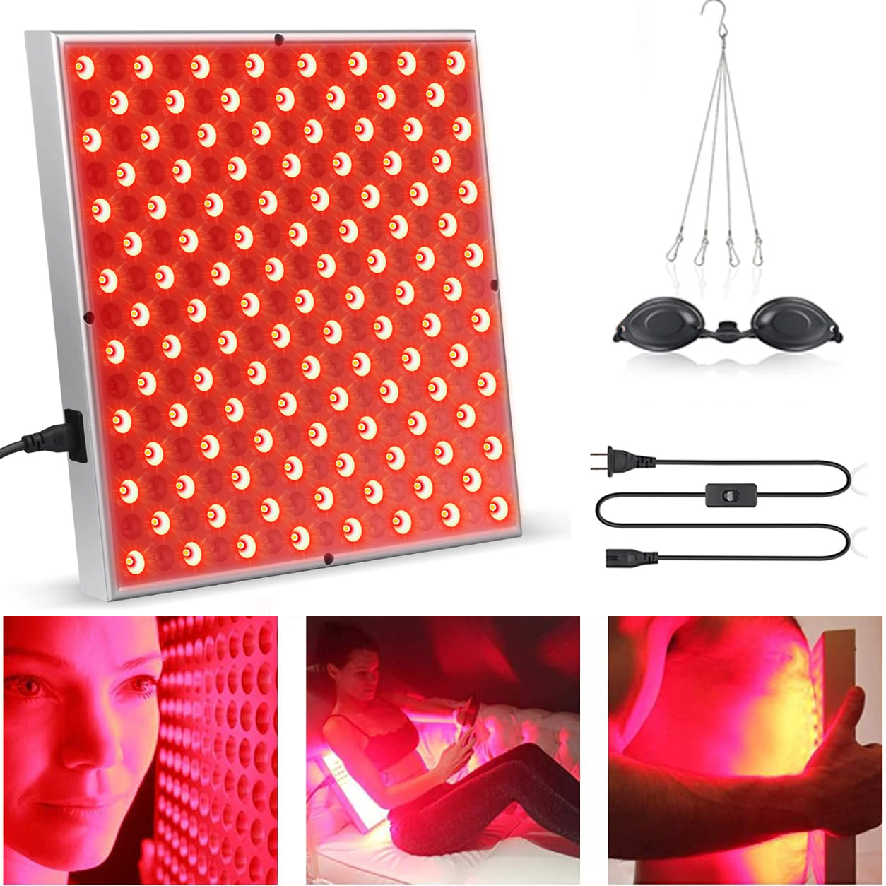 Red Light Therapy Panel Lamp, Red Light Lamp