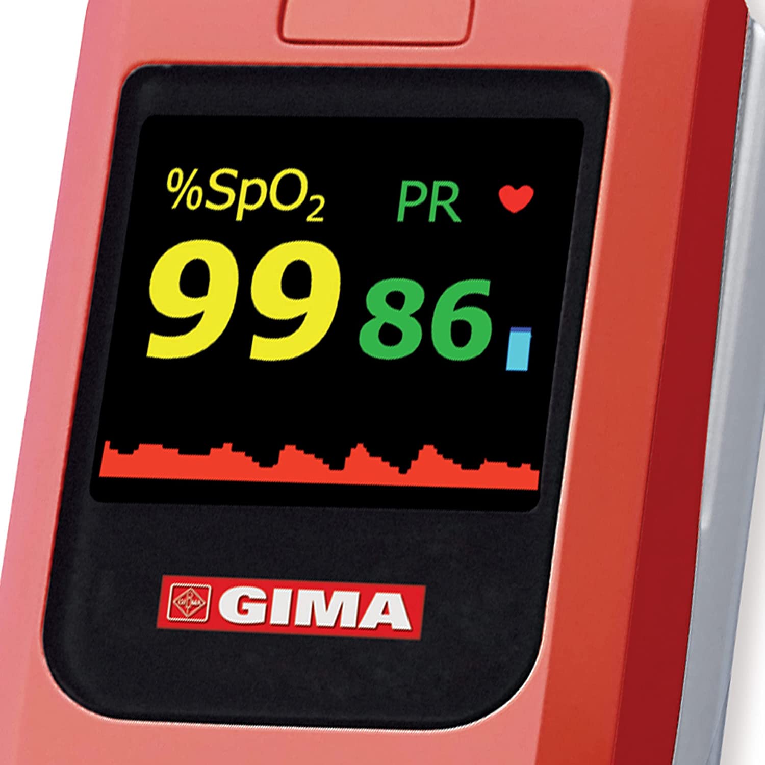 Red Pulse Oximeter GIMA OXY-10 | AH8867 Manufacturer code GIMA OXY-10