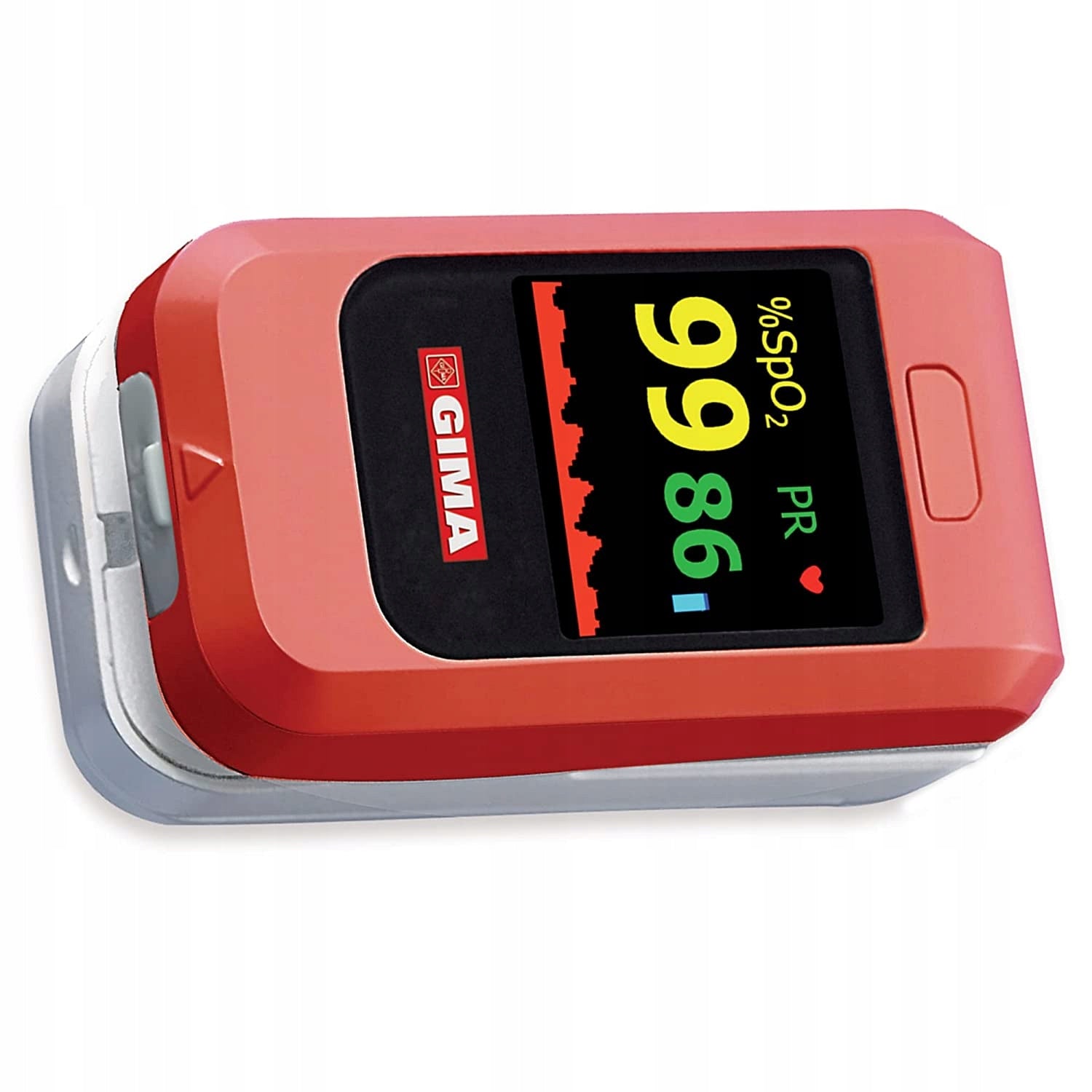 Red Pulse Oximeter GIMA OXY-10 | AH8867 Medical device no