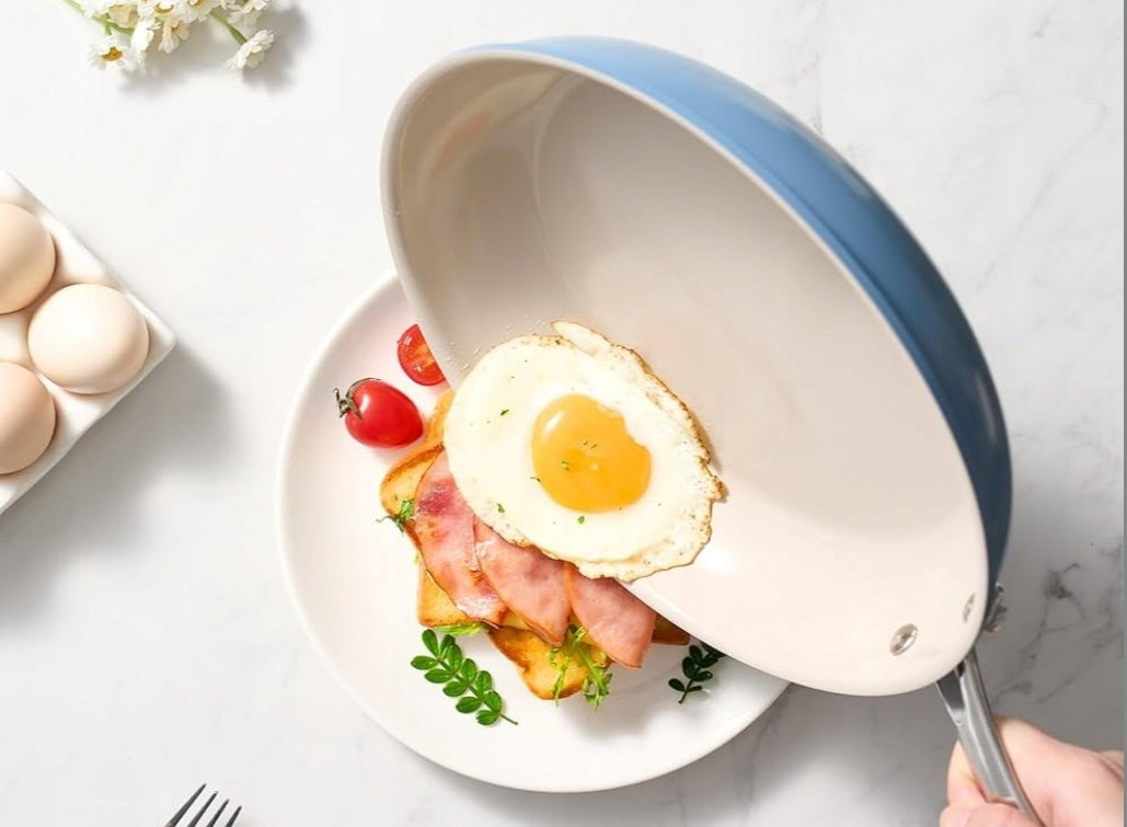 Redchef 6-Piece Ceramic Pan Set 20, 24, 28 cm Packaging status original