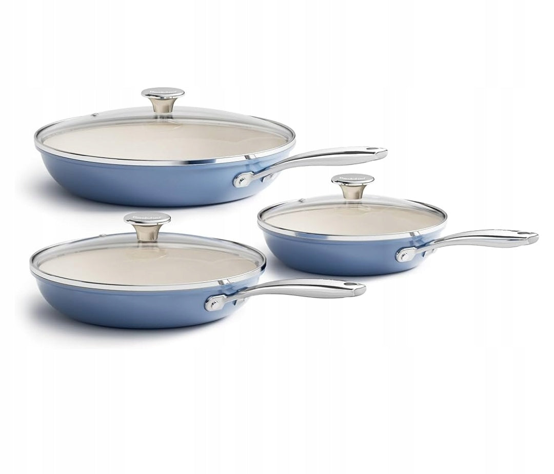 Redchef 6-Piece Ceramic Pan Set 20, 24, 28 cm