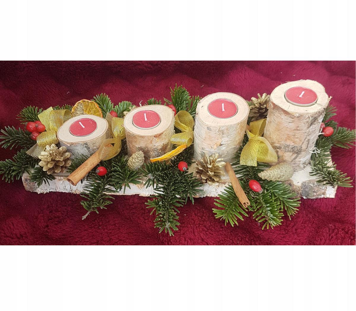 Reed, Advent Wreath, Table Decoration [S5]