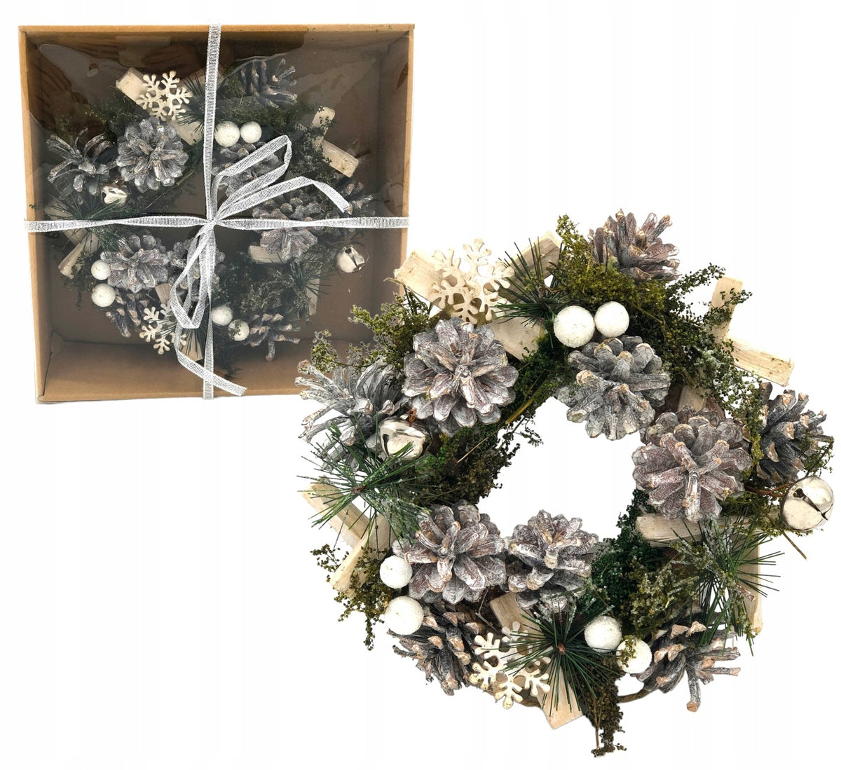 Reed Wreath Occasional Christmas Decoration For Grave Cemetery 443/3 Manufacturer code 443/3