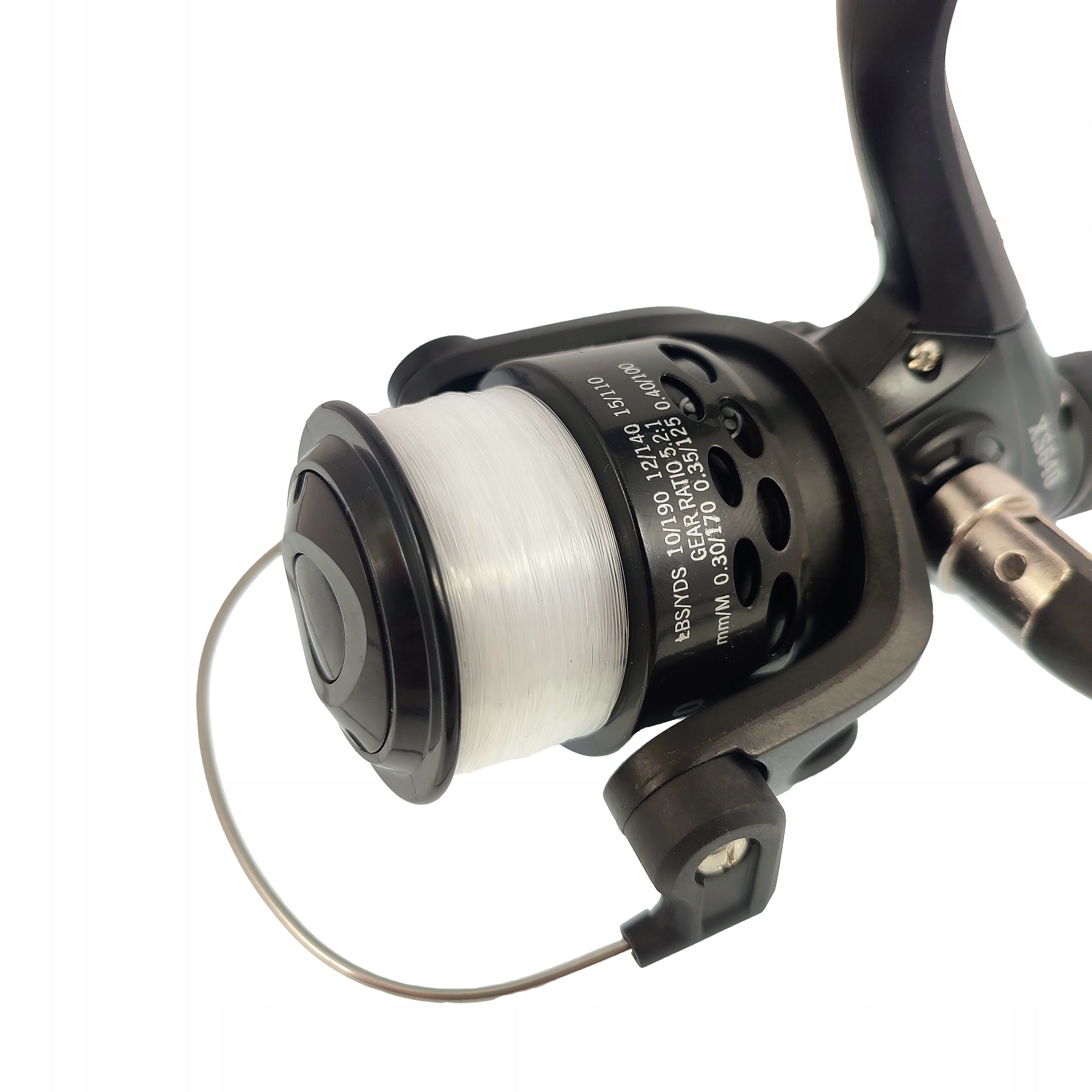Reel XS640 5.2:1 with line 6 Bearings Rear Brake Miracle Fish Manufacturer code MF-XS640