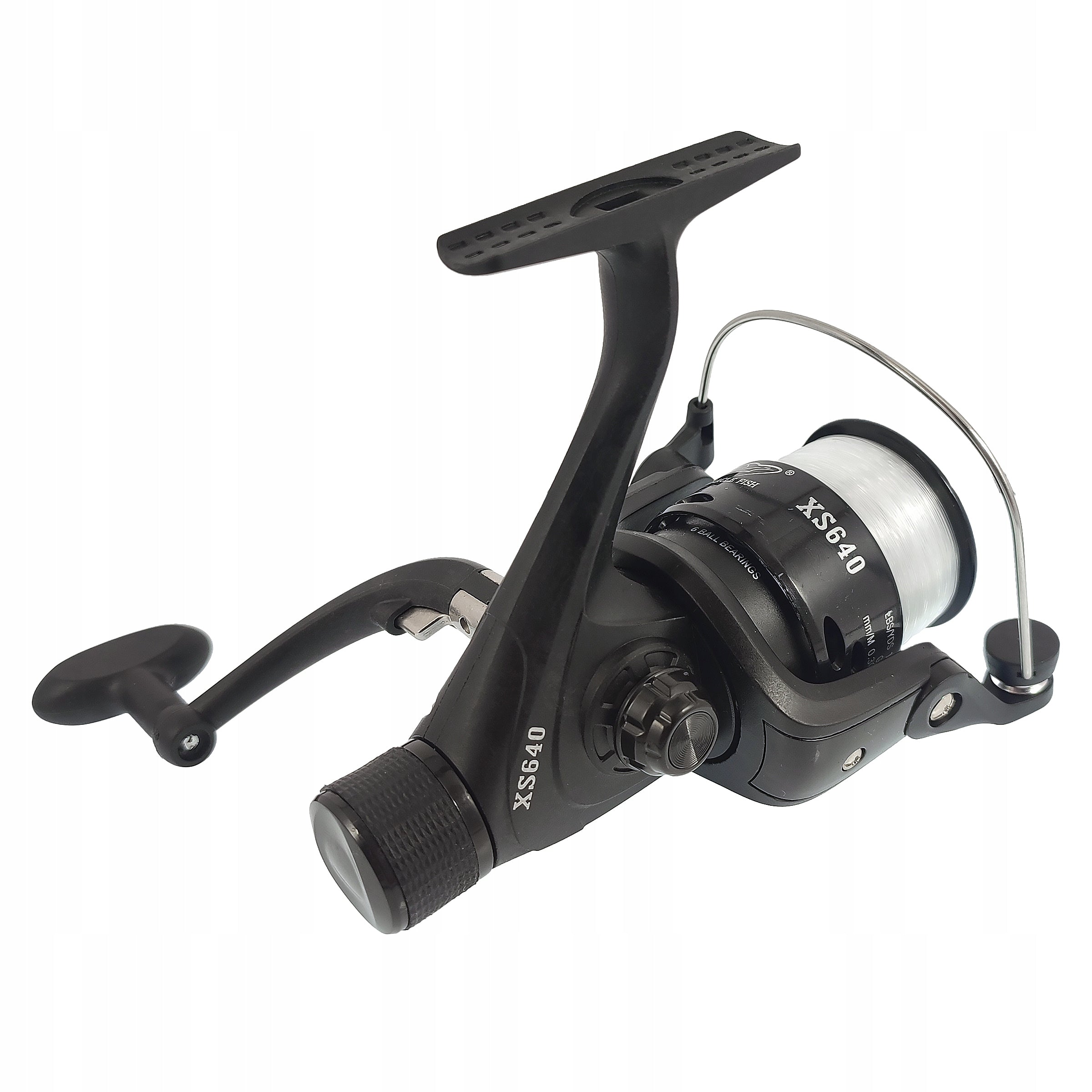 Reel XS640 5.2:1 with line 6 Bearings Rear Brake Miracle Fish Packaging status original