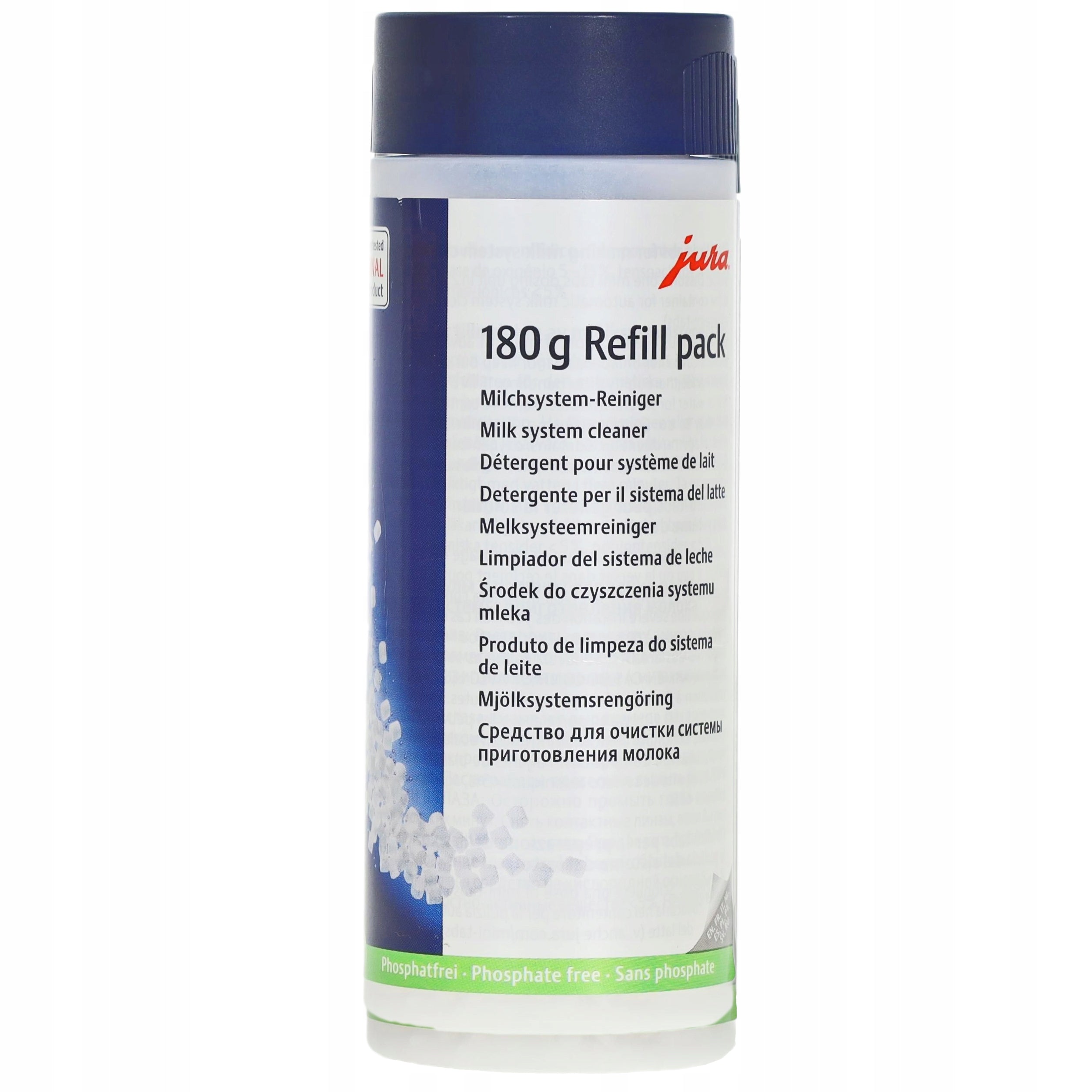 Refill granule packaging milk system cleaning 180g JURA 24212 EAN (GTIN) 7610917242122