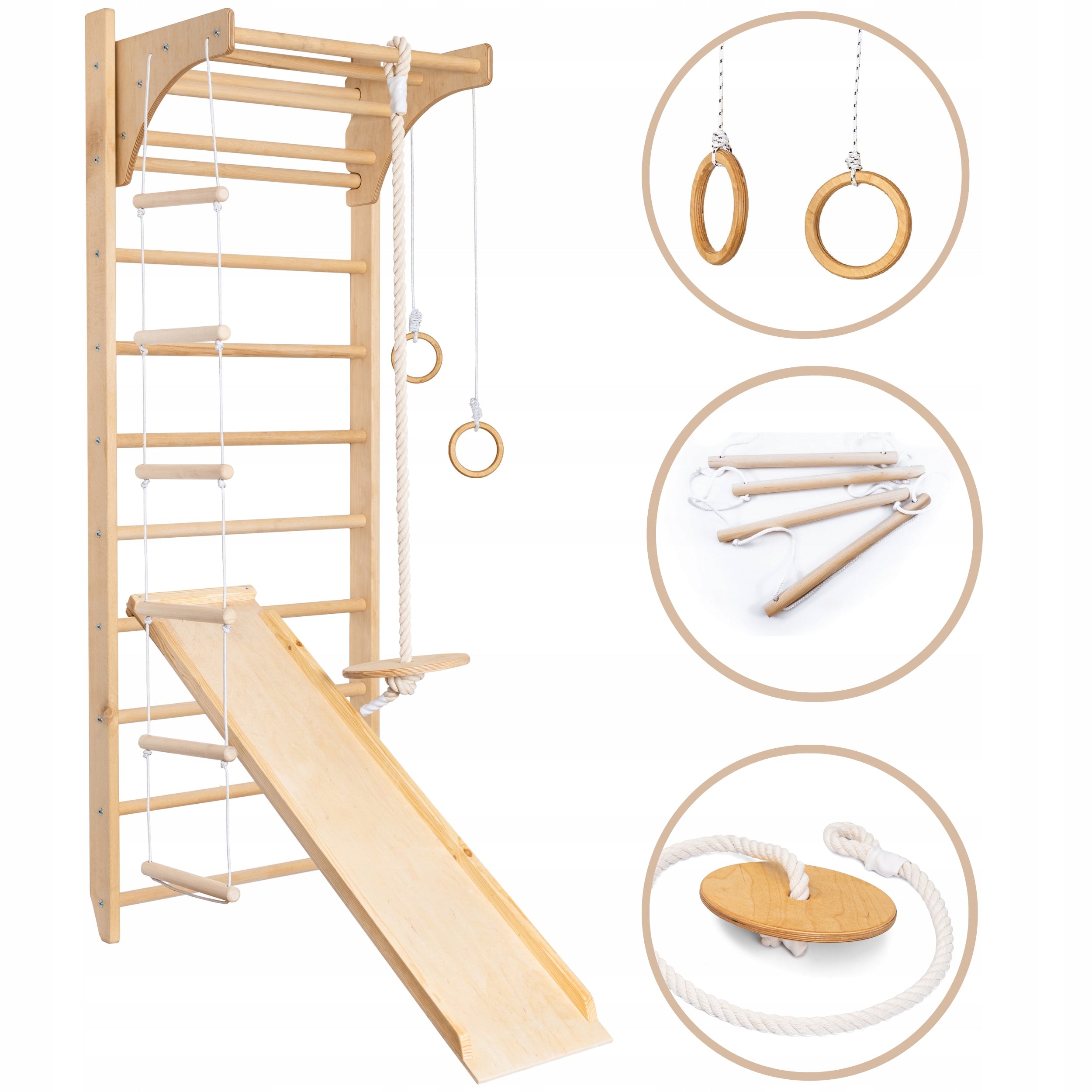 Rehabilitation Gymnastic Ladder for Exercise with Slide Bar