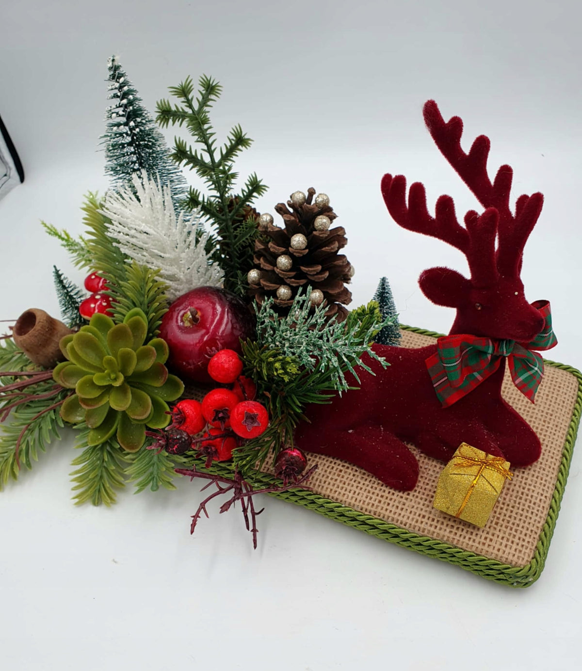 Reindeer Reed for Christmas Home Decoration, Christmas Brand no brand