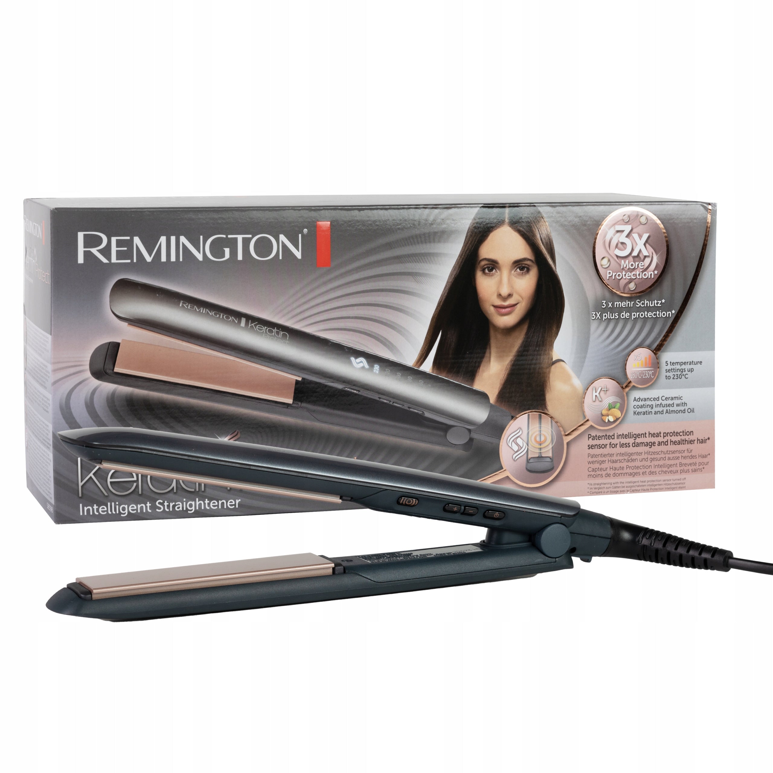 Remington S8598 Intelligent Keratin Protect Straightener Manufacturer code BRK-PRO-WLOSY-PIEL-55