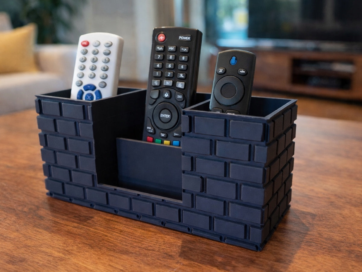 Remote Control Organizer - Remote Control Stand - Remote Control Container - 2 Colors