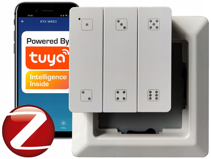 Remote Control Switch 18 Scenes Magnetic ZigBee Tuya