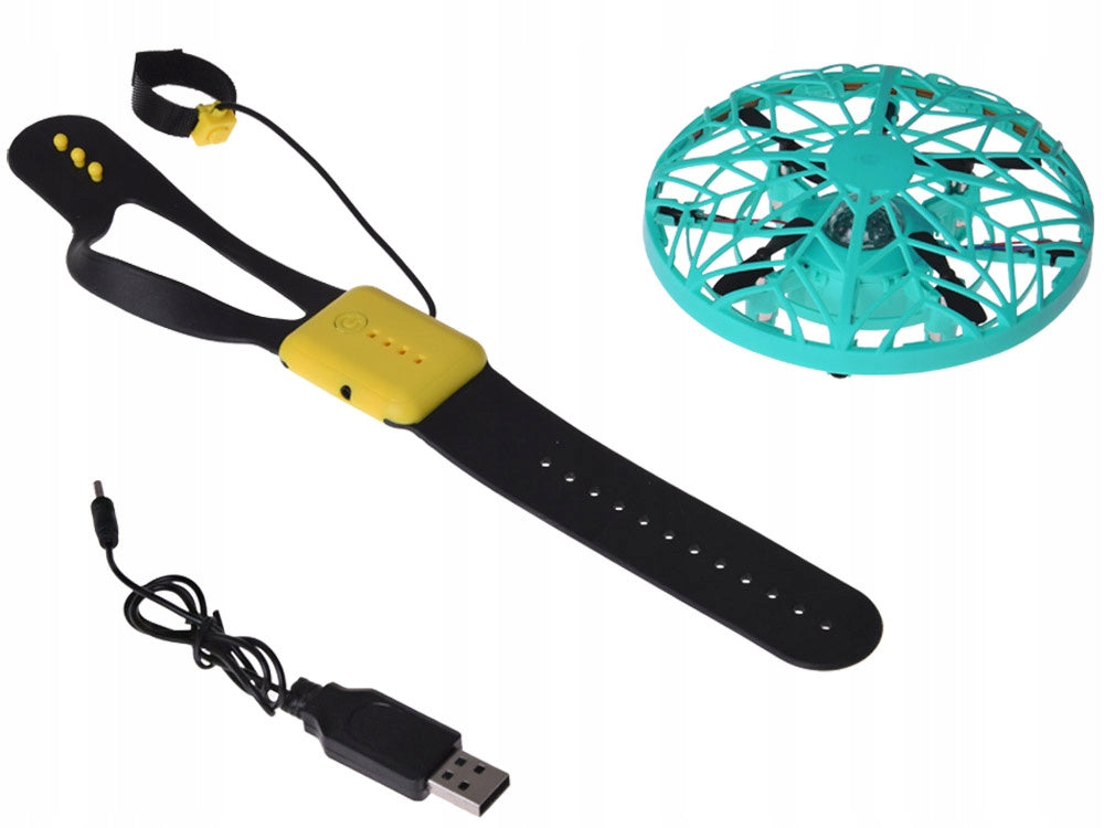 Remote Controlled DRONE DRIVE RC0653 LED Hand Control Brand Jokomisiada