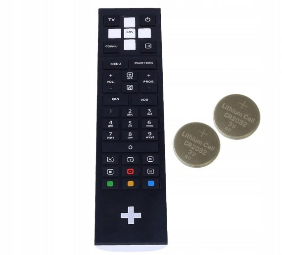 Remote control for decoder Canal+ DSIW74 black Packaging status original