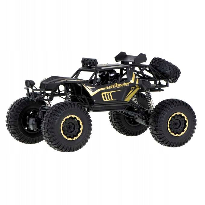 Remote controlled car 2,4GHz 1:8 51cm metal black