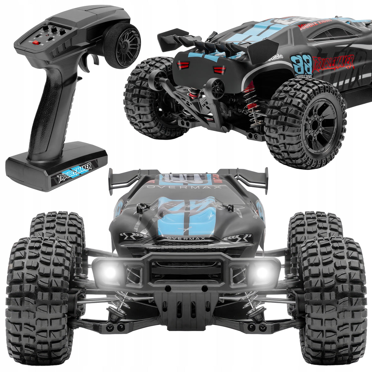 Remote controlled off-road car 4x4 auto RC MONSTER TRUCK remote control 35KM/H Packaging status original