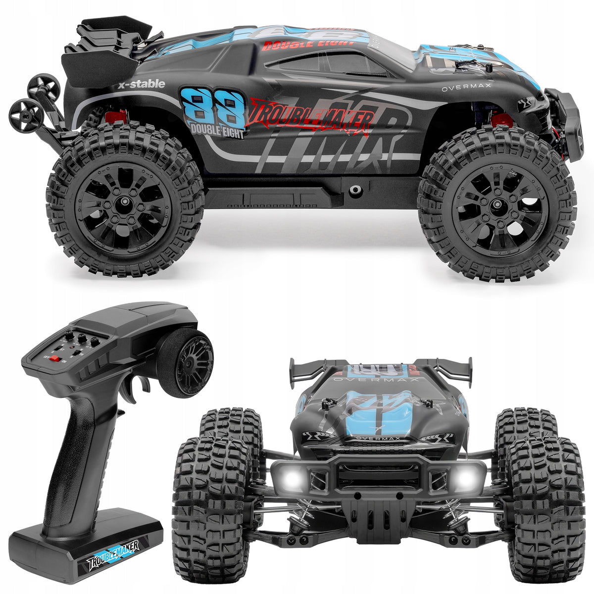 Remote controlled off-road car 4x4 auto RC MONSTER TRUCK remote control 35KM/H