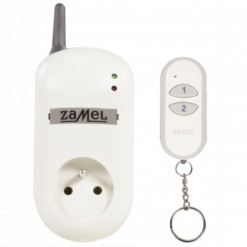 Remote controlled socket with remote control RWG-01K Zamel smart home