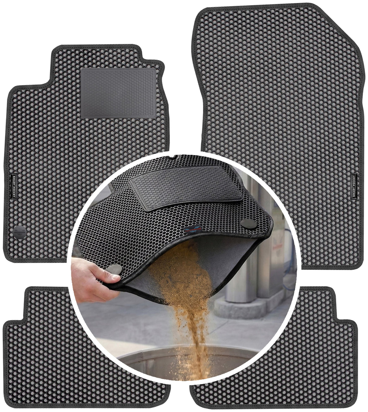 Renault Laguna III 2007-2015 EVA SMART POCKET Rugs