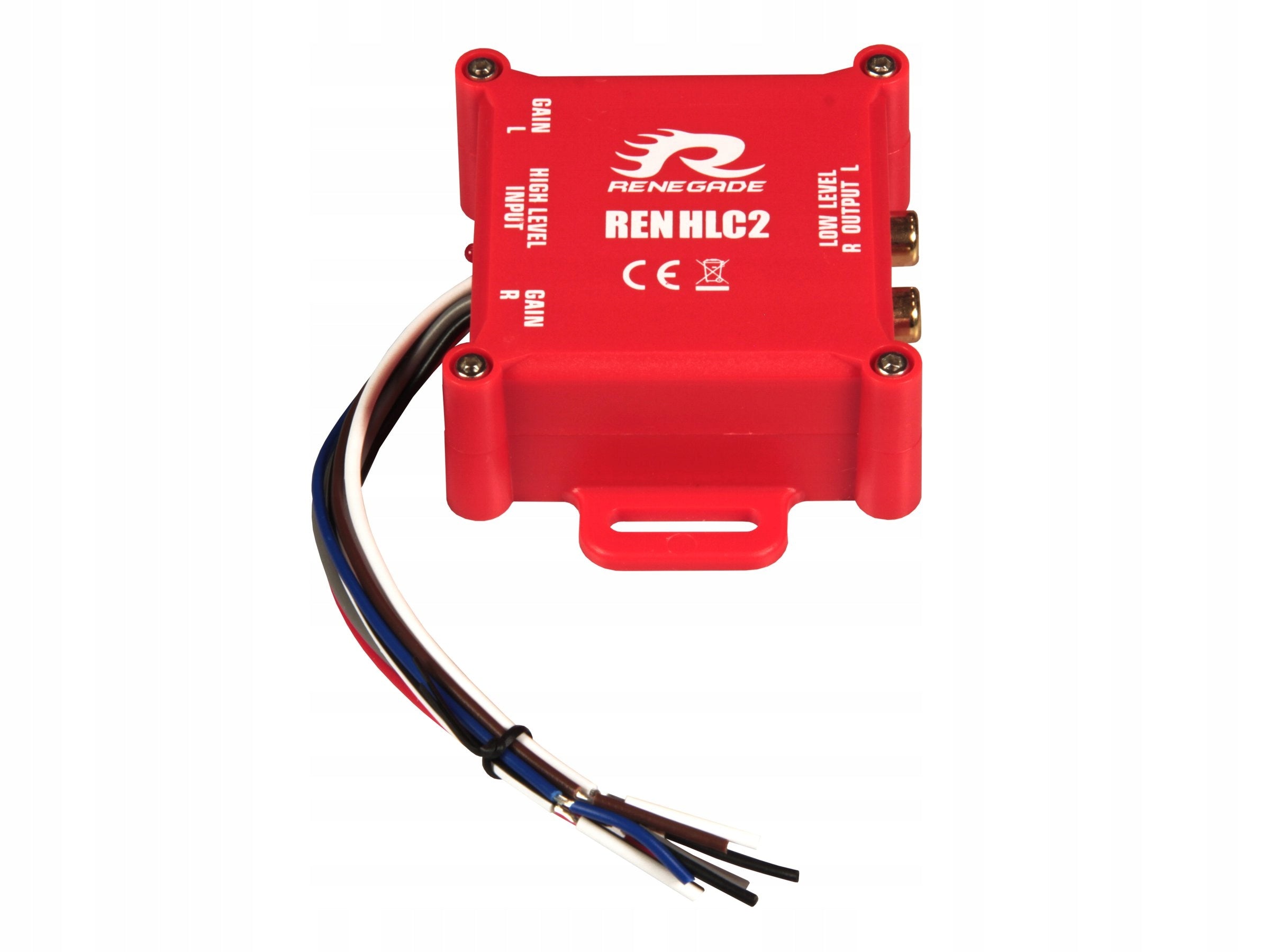 Renegade RENHLC2 Cinch - RCA + remote converter for radio without RCA output Brand Renegade
