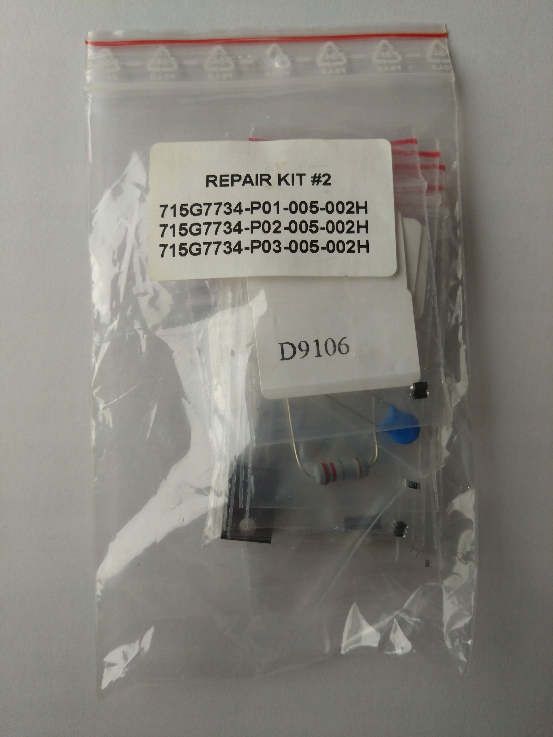 Repair Kit #2 715G7734-P02-005-002H Manufacturer code #2 zestaw naprawczy