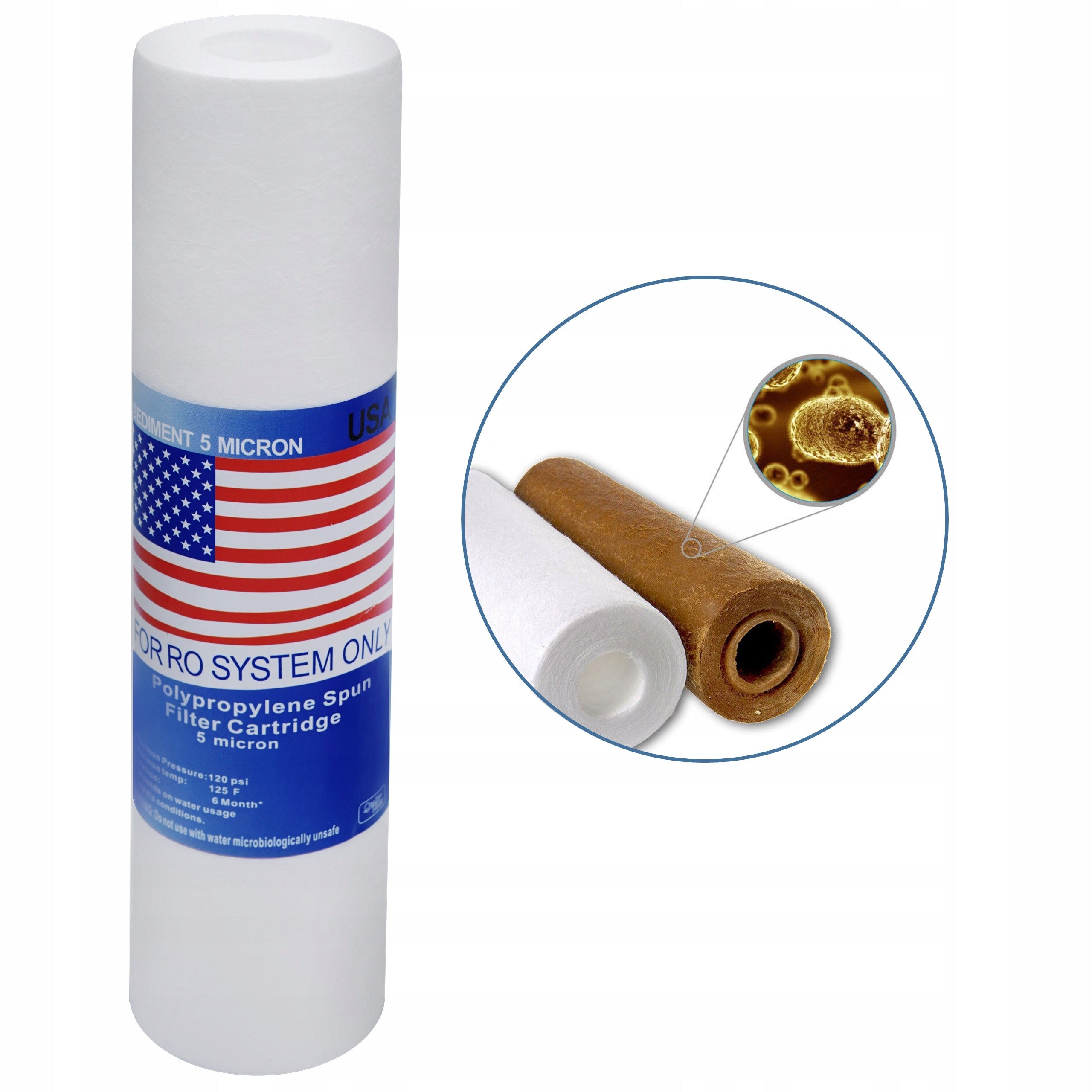 Replacement Cartridges for Water Filter RO7 Osmosis Water Filter Set R07 Packaging status original
