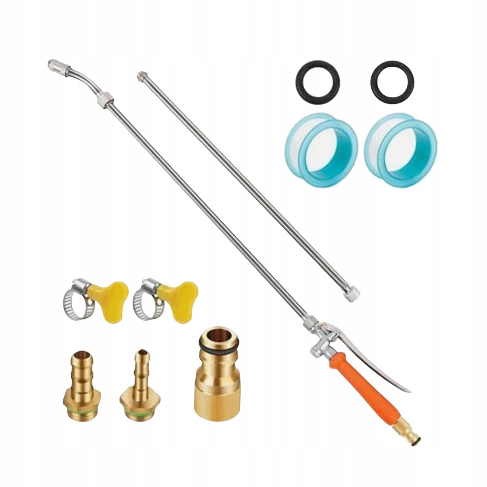 Replacement Sprayer Wand,Portable 28.35inch Metal Spray Wand 1/4" and 3/8"