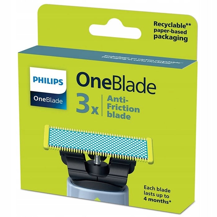 Replacement blade for shaver Philips OneBlade sensitive skin 3 pcs QP235/50 Model QP235/50