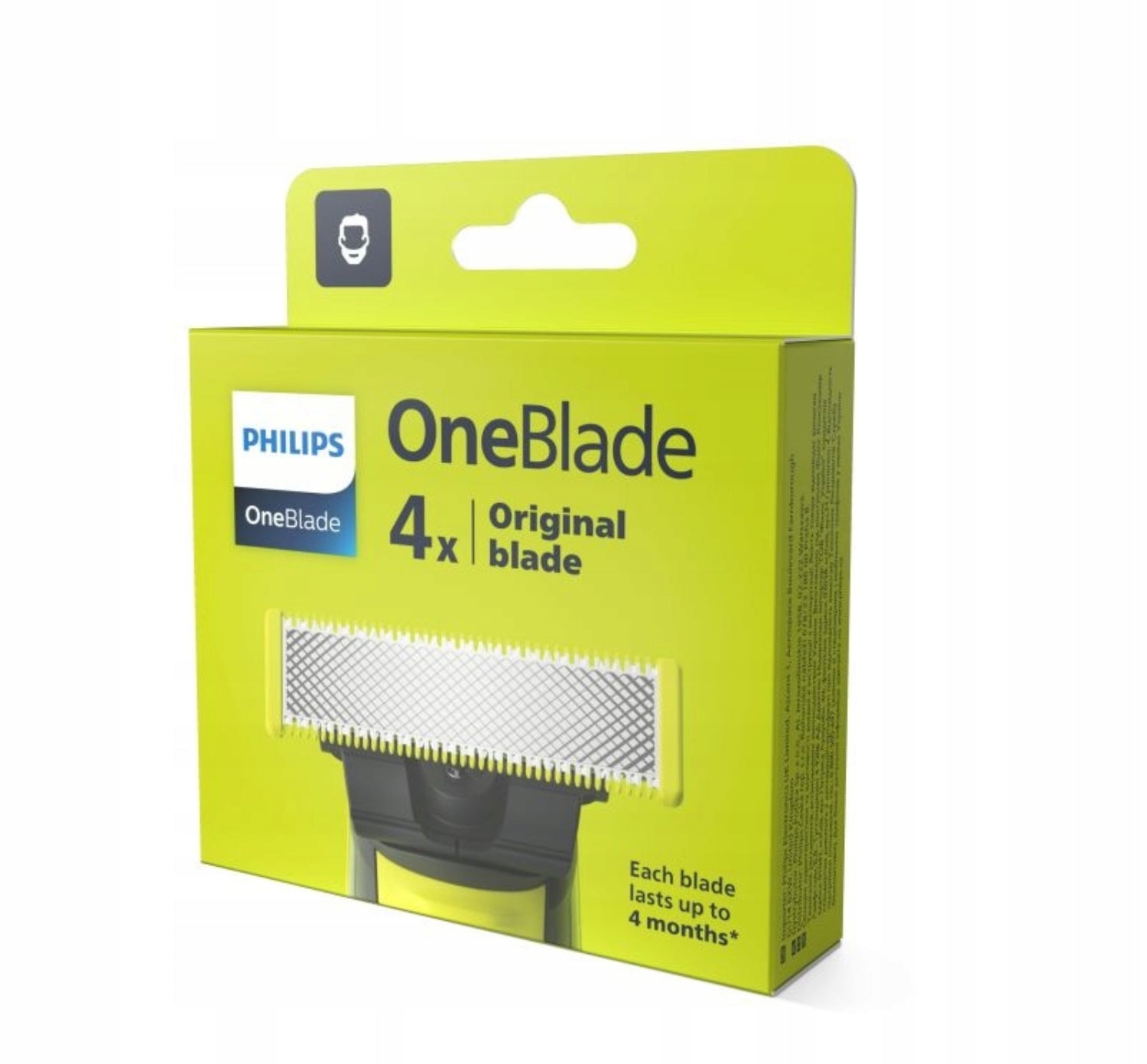 Replacement blades for Philips OneBlade Original shaver 4 pcs QP240/50 Manufacturer code QP240/50