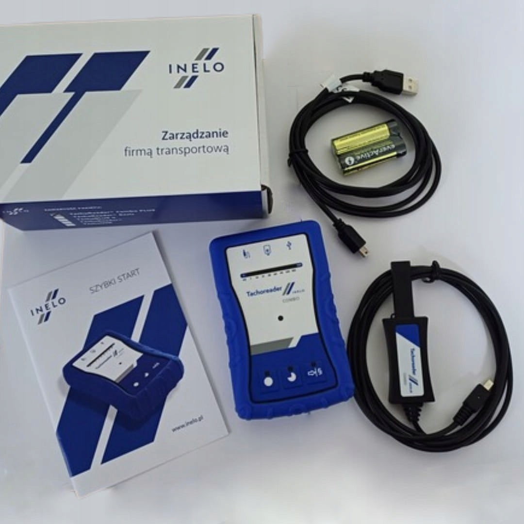 Replacement of any TachoReader Combo device with TachoReader Combo Plus Product weight with unit packaging 1 kg