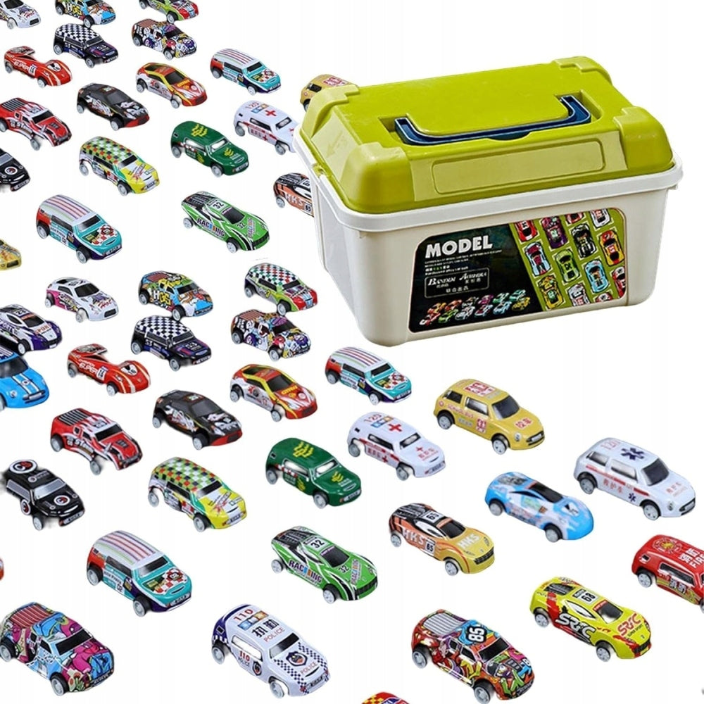 Resoraki Cars Vehicles Giga Set in Box for Fun 40 Pcs Packaging status original