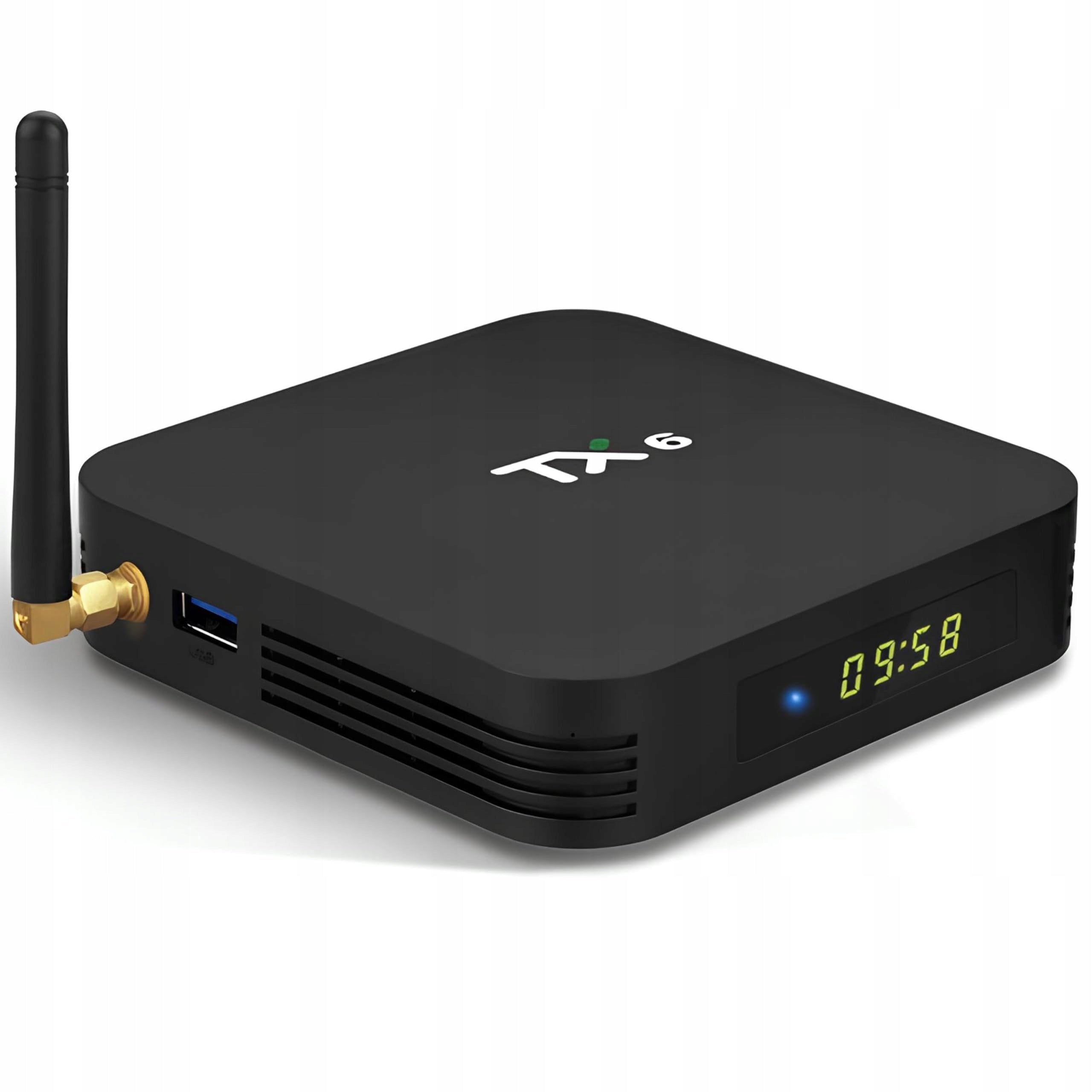 Retoo Android Tv Box TX6 Smart Tv Box with Remote Control Brand RETOO