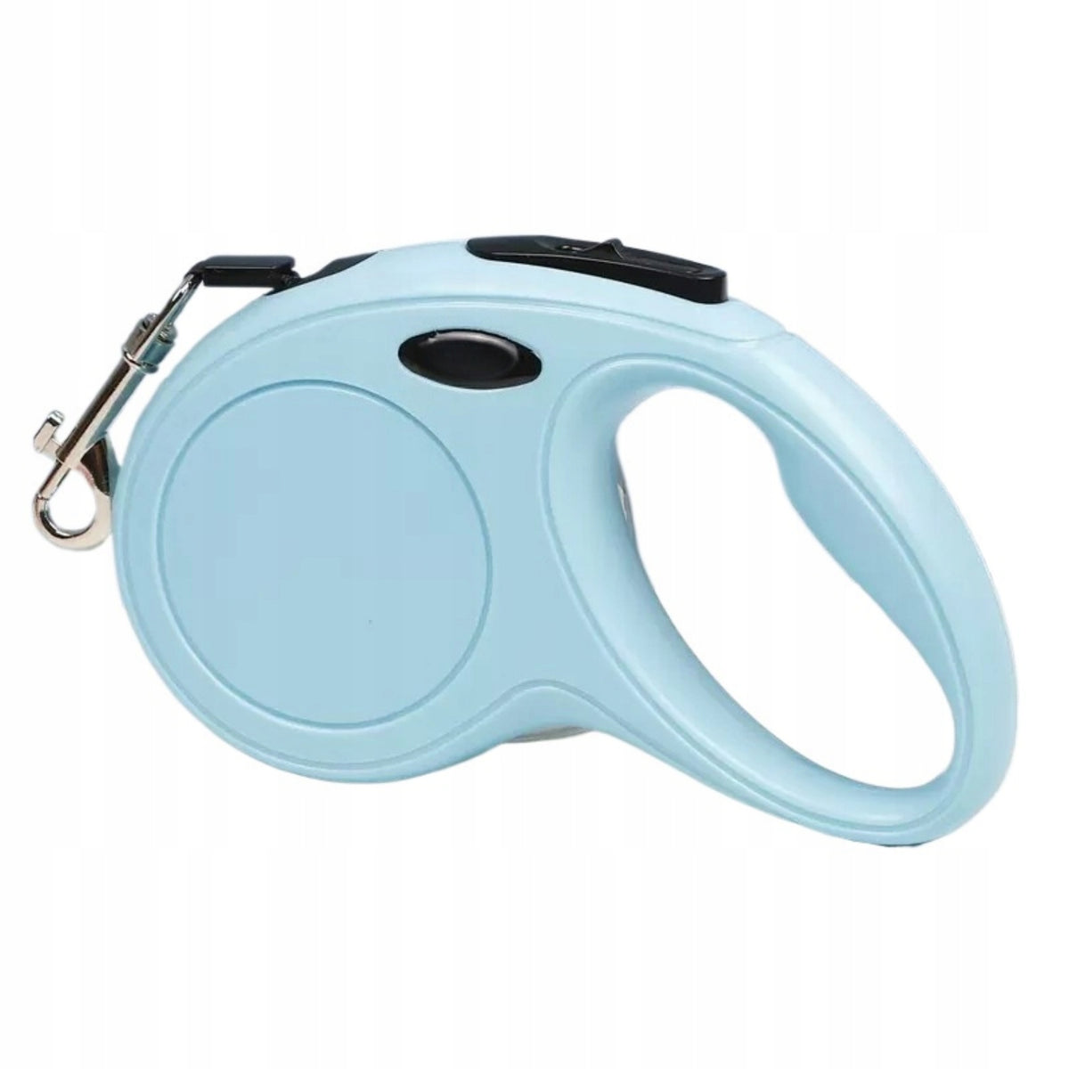 Retractable dog leash, 5m, non-slip,with break system,blue