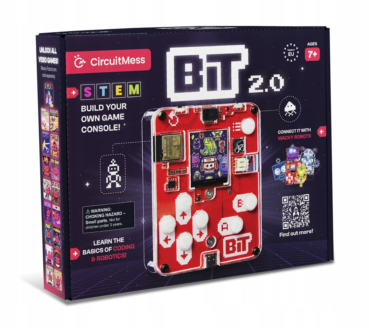 Retro BIT Game Console (Self-Assembly) DIY EAN (GTIN) 3859894145116
