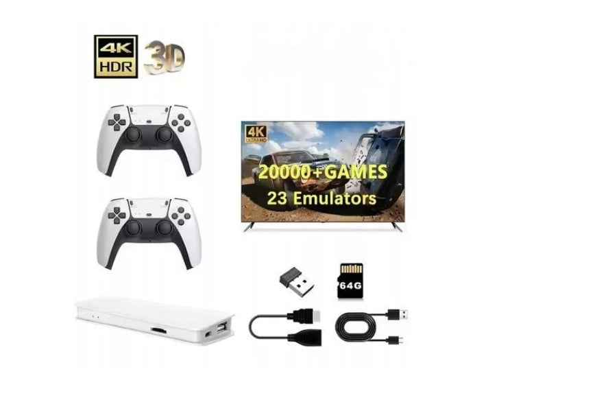 Retro Station M15 4K HDMI 20000 Games 64GB 2 Pad Gift Kids Brand no brand
