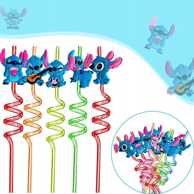 Reusable Drinking Straws Pixel Theme Stitch 16pcs Manufacturer code yi8ikhgjghjg