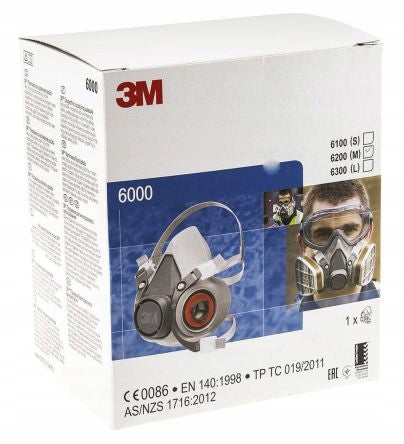 Reusable half mask size L 3M 6300 Medical device no