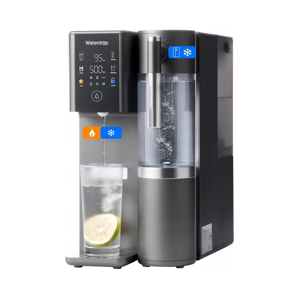 Reverse osmosis system Waterdrop, temperature control, 1.1 l