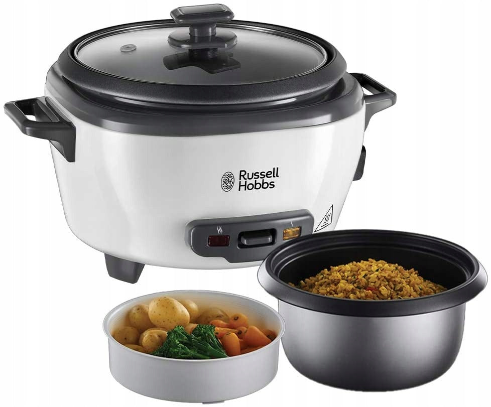 Rice Cooker Steamed Rice Pot Russell Hobbs 27030-56 White 1.4L Manufacturer code 27030-56