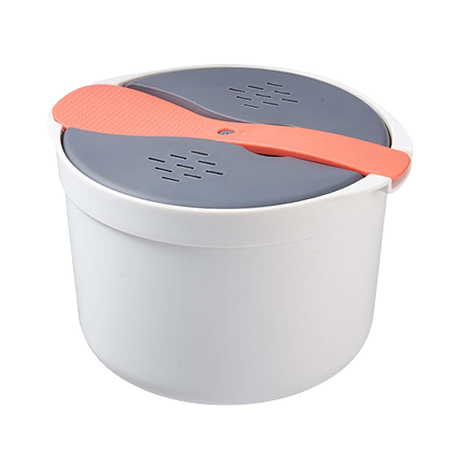 Rice Cooker Steamer Microwave Rice Cooker Orange Brand no brand