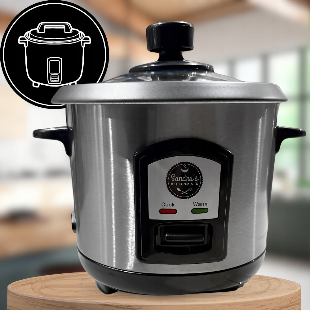 Rice Cooking Pot SANDRA'S Vegetable Rice Cooker + AKCESORIA EAN (GTIN) 8717127433919