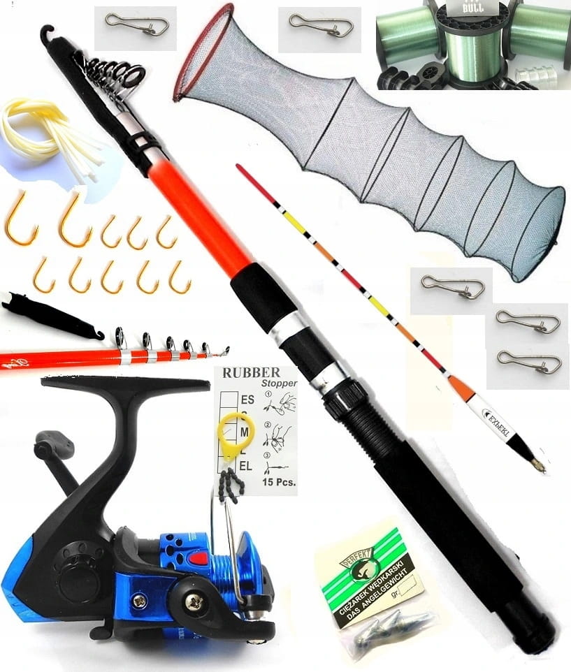 Rich Fishing Set Float Fishing Rod 2,40m.