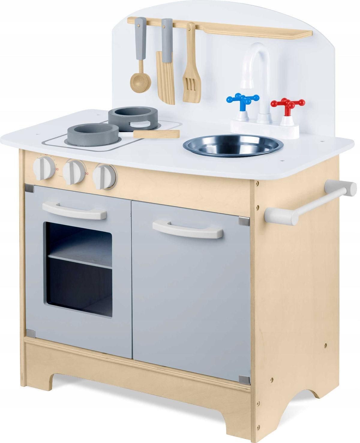 Ricokids Wooden large interactive kitchen for children + accessories Brand RicoKids