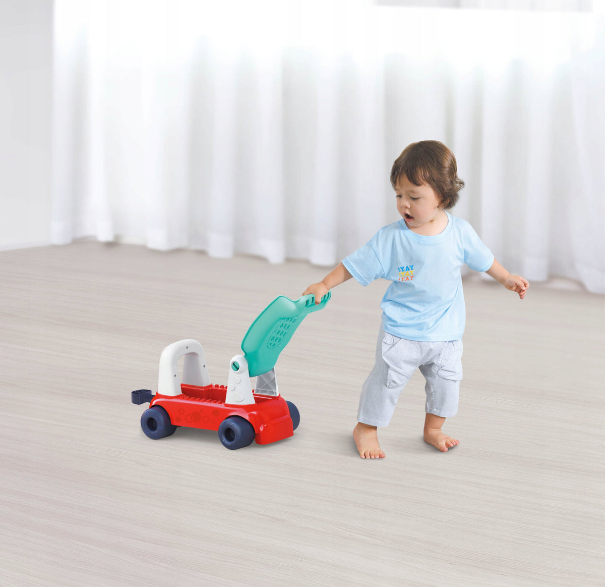 Ride-on DUMEL Train 4in1 DD 10401 Blue Brand Dumel